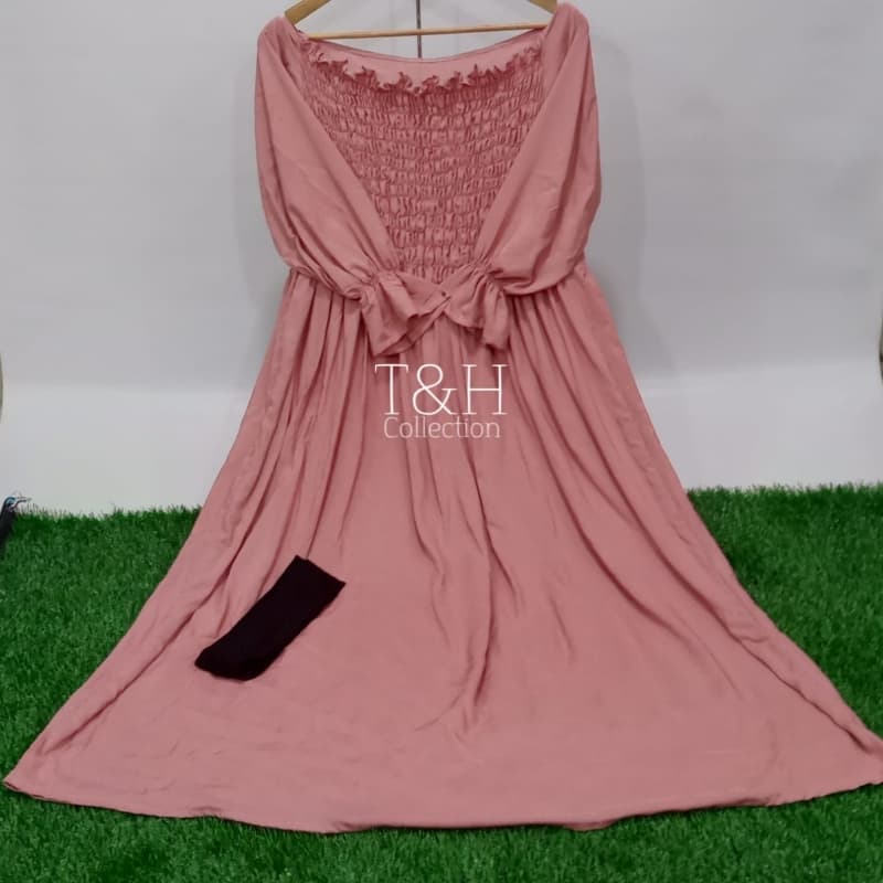 Elastic Belt Frock