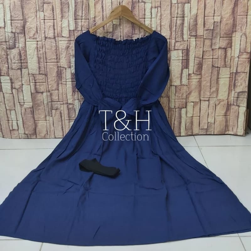 Elastic Belt Frock